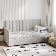 Кровати с мягким изголовьем, Кровать односпальная Меркурий-4 80*200