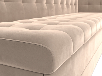 Кухонный диван Бриз с углом справа, велюр