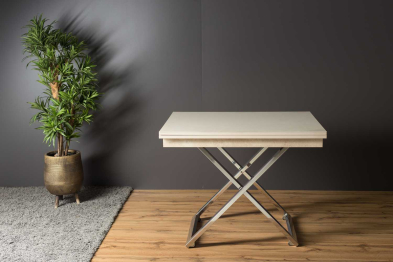 Стол-трансформер Cross (нержавеющая сталь)