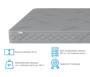 Столлайн / Матрас Сити - Бормио 1200*2000