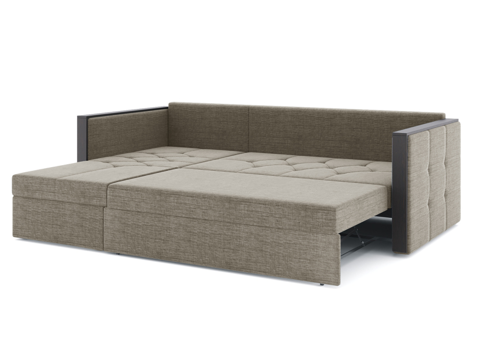 Диваны угловые в гостиную, Диван-кровать угловой Даймонд дельфин, рогожка Люкс