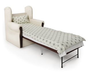 Кресло-кровать Классика М, шенилл/ экокожа