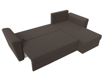 Угловой диван Амстердам Лайт правый угол, рогожка