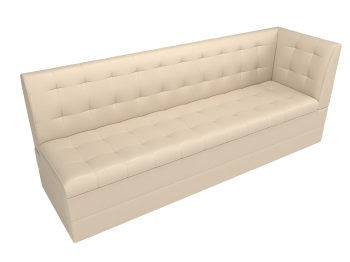 Кухонный диван Бриз с углом справа, экокожа