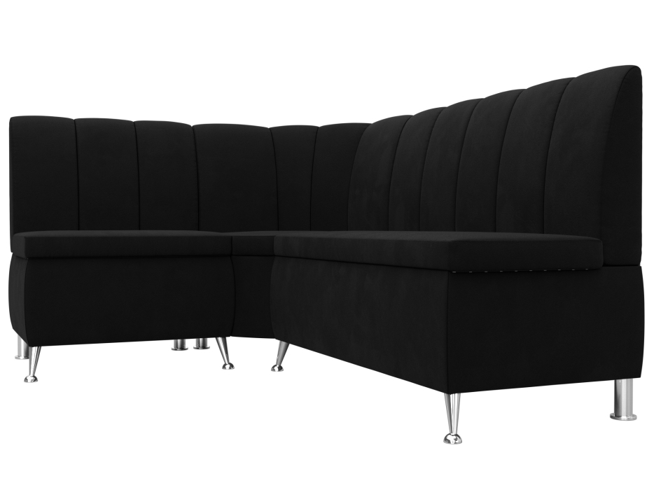 Диваны угловые кухонные, Диван кухонный угловой Кантри левый угол, микровельвет