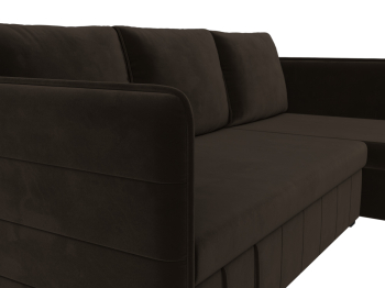 Диван угловой Слим универсальный угол, микровельвет