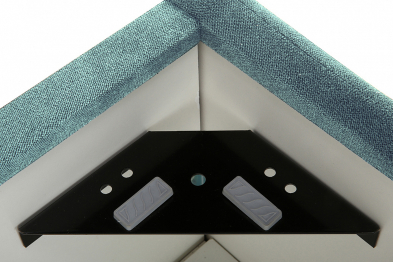 Кровать Пассаж 2 (140х200) с ПМ, Велюр