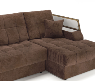 Угловой диван-кровать Лас-Вегас правый, шенилл