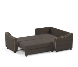 Диван-кровать угловой Френсис еврокнижка, велюр