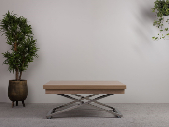 Стол-трансформер Левмар Cross S79 (нержавеющая сталь)