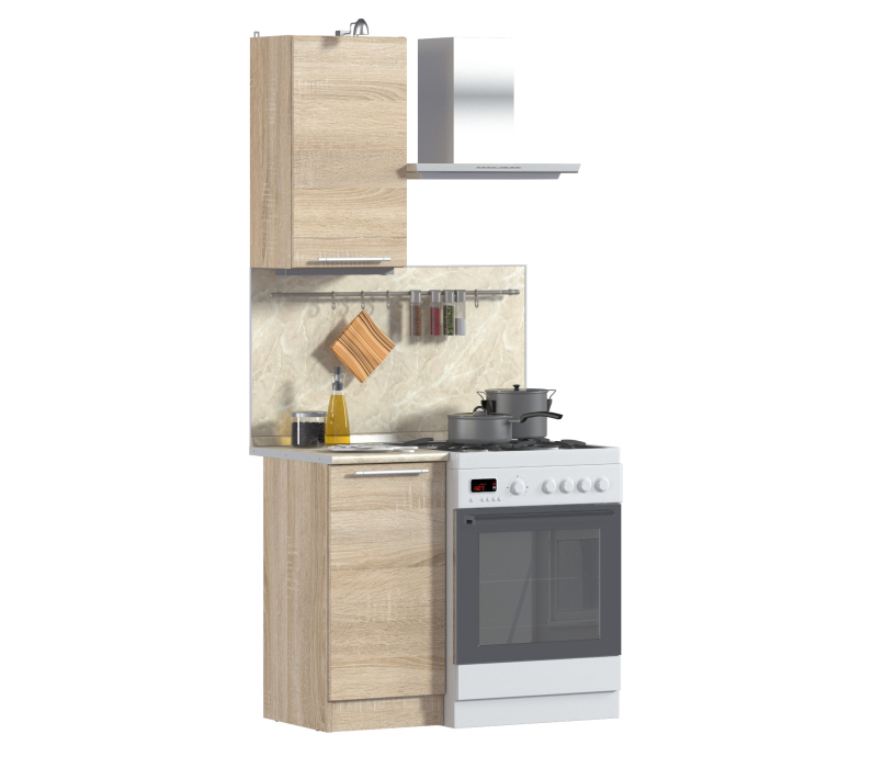 Кухонные гарнитуры, Кухонный гарнитур Ангелина Классик Дуб Сонома 40 см