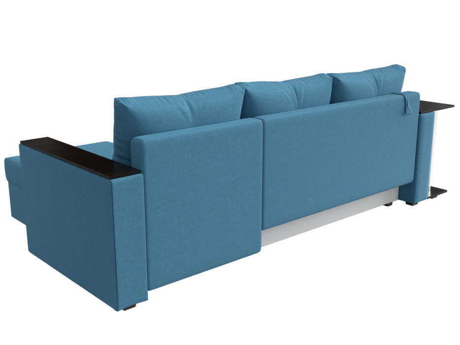 Диваны угловые в гостиную, Угловой диван Атланта правый угол, рогожка Амур