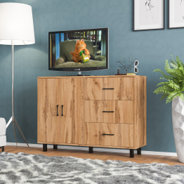 Комод-тумба две дверки и три ящика РВК 123-1204