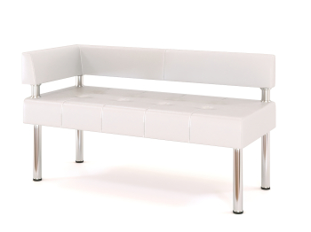 Офисный диван бизнес угловой. С левым углом 100см