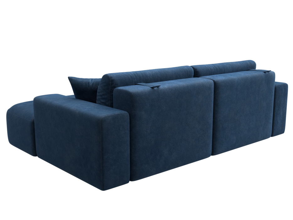 Диваны угловые в гостиную, Диван угловой Лига-036 НПБ Классик правый угол, велюр BRUT 