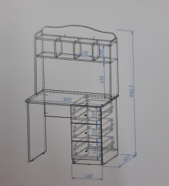 Стол для детской Цветы