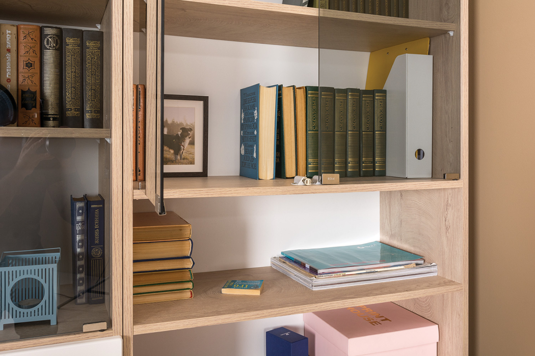 В детскую, Шкафы со стёклами Бостон № 49