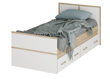 Кровать Сакура с реечным настилом 90х200