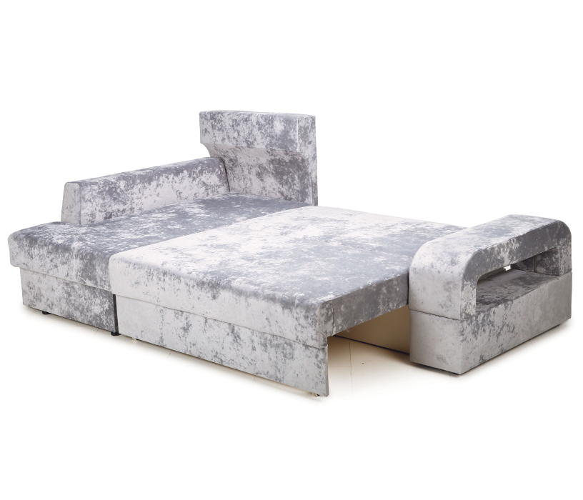 Диваны угловые в гостиную, Угловой диван Марго 1 левый, велюр