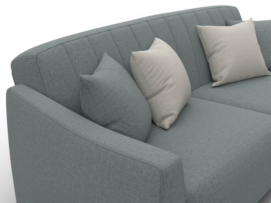 Диваны кровати прямые, Диван-книжка Лига-095 НПБ , рогожка Амур