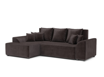 Диван Каскад Левый угол (Бархат)