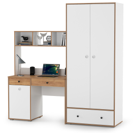 Компьютерный стол и шкаф Вуди