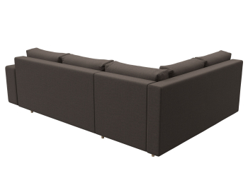 Диван угловой Сильвана левый угол, рогожка Амур