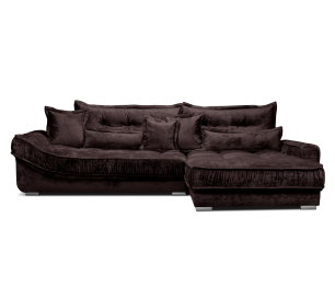 Диван мягкий угловой Бруно, велюр