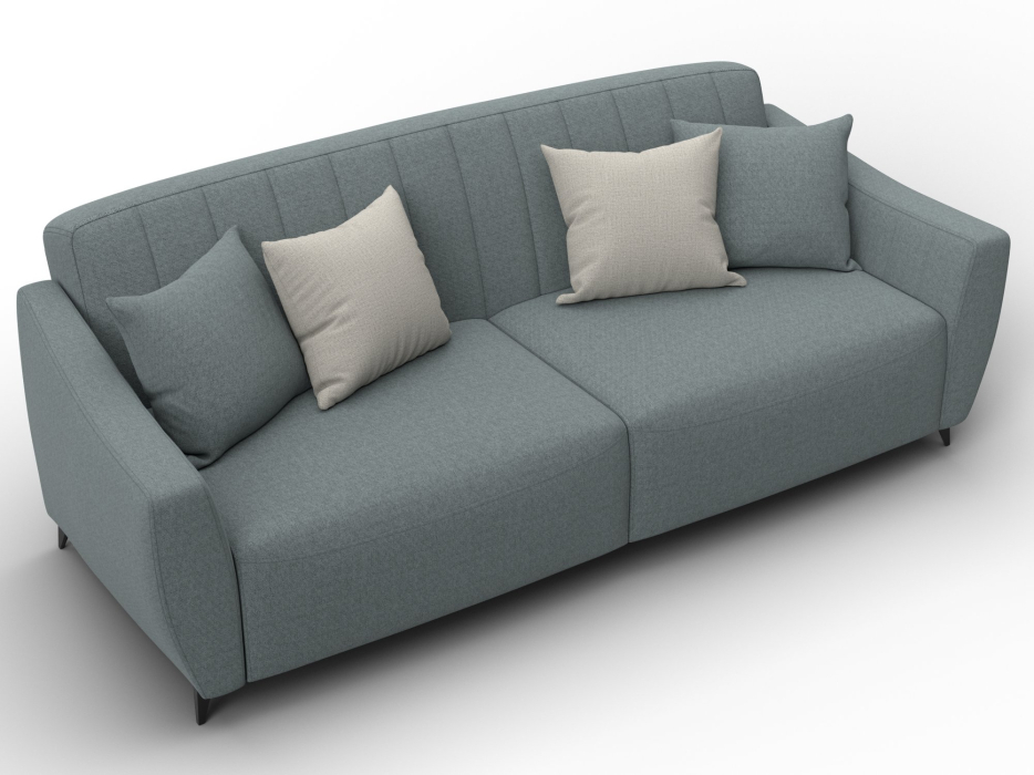 Диваны кровати прямые, Диван-книжка Лига-095 НПБ , рогожка Амур