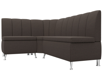 Диван кухонный угловой Кантри левый угол, рогожка Амур