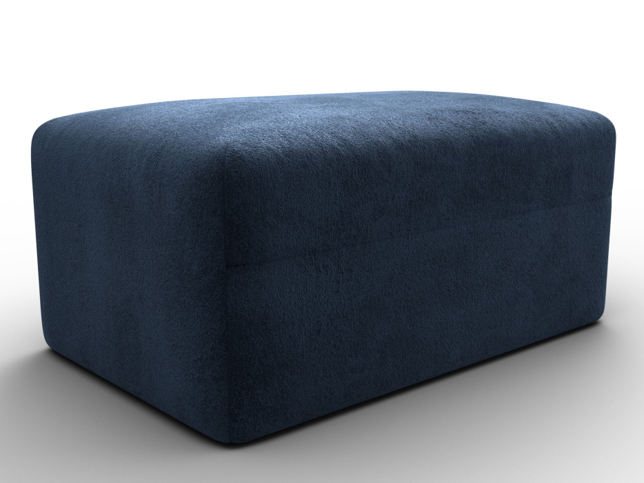 Пуф в прихожую, Модуль пуф Лига-060 НПБ, велюр TOWER
