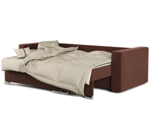 Угловой диван трансформер Рио правый с пуфиком