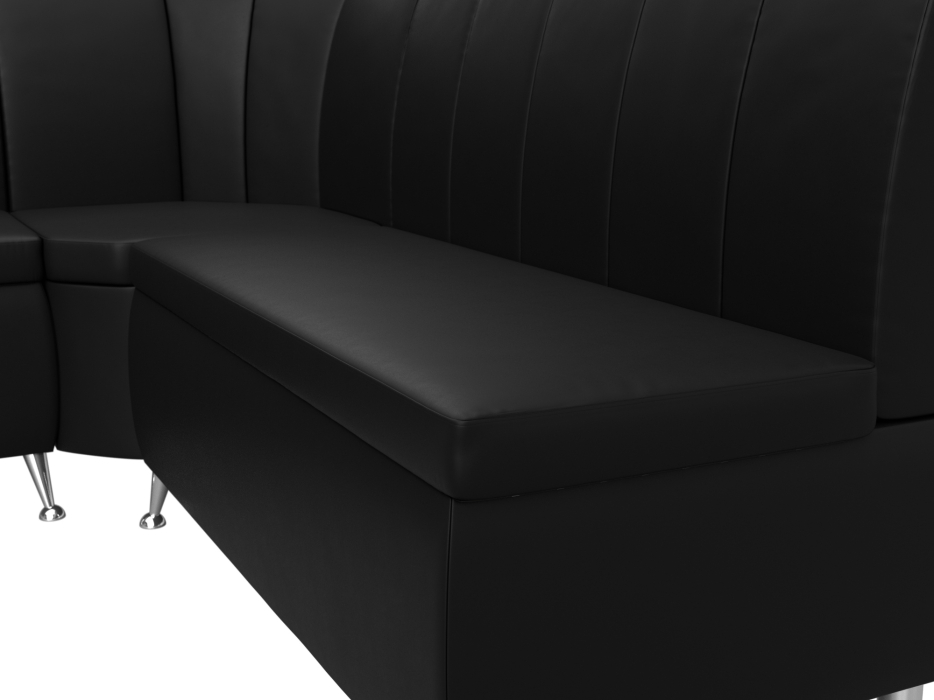 Кухонные уголки, Диван кухонный угловой Кантри левый угол, экокожа