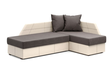 Угловой диван-кровать Андора,дельфин,рогожка