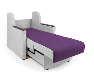 Кресло-кровать Аккорд Д, рогожка/экокожа