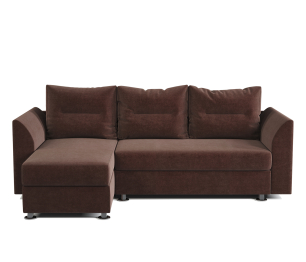 Угловой диван Ария Скала левый велюр