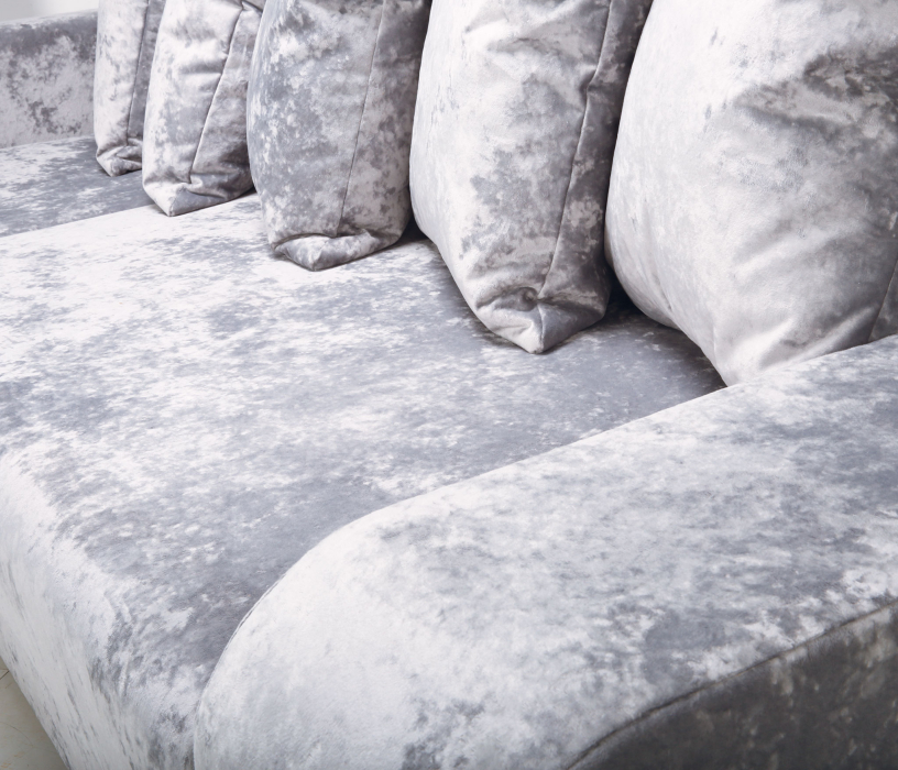 Диваны угловые в гостиную, Угловой диван Марго 1 левый, велюр