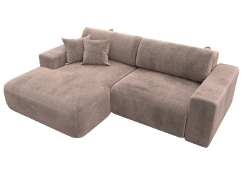 Диван угловой Лига-036 НПБ Классик левый угол, велюр TOWER