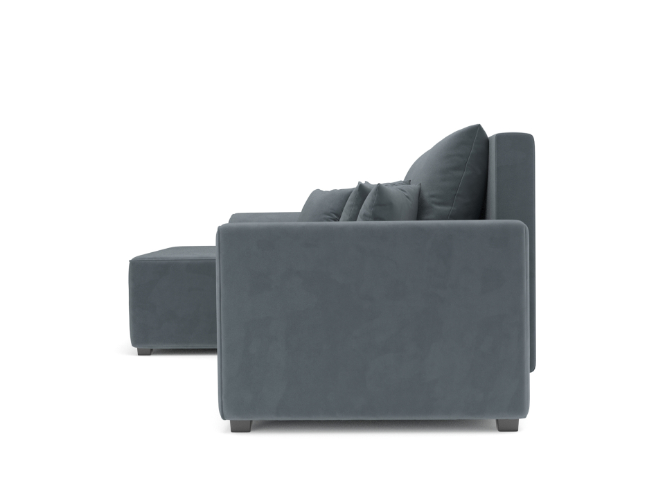 Диваны угловые в гостиную, Диван Каскад Левый угол (Велюр)