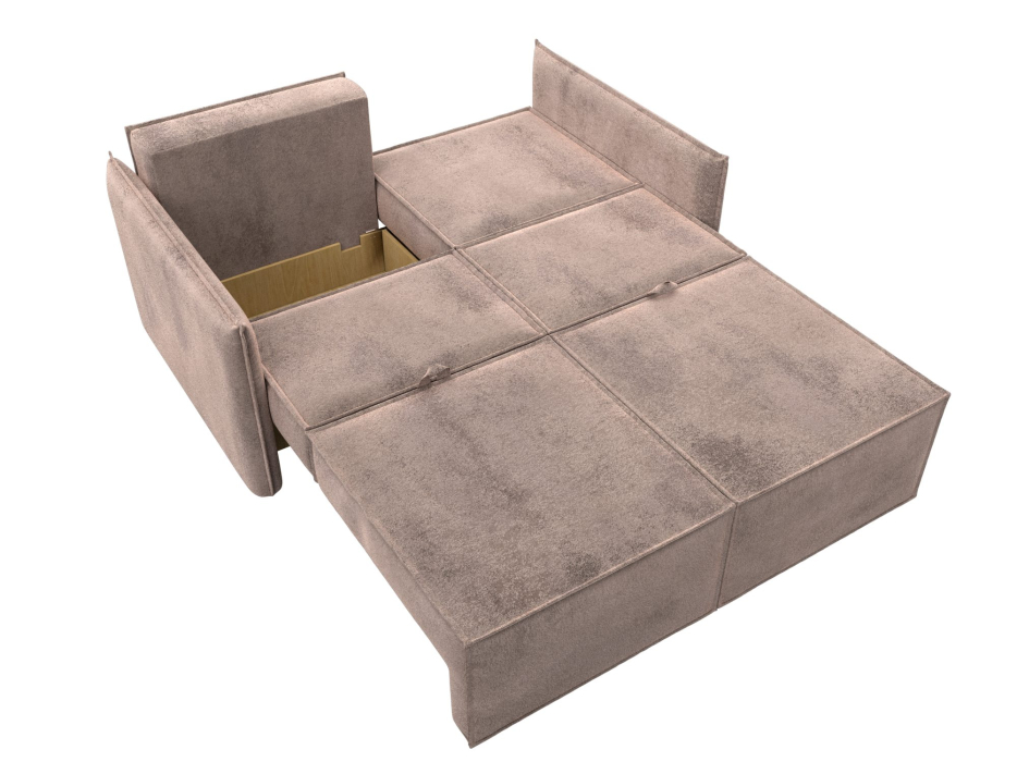 Диваны кровати со спальным местом, Диван прямой Либерти мини, велюр TOWER