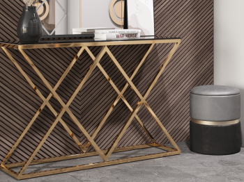 Консоль STOOL GROUP ИНСИГНИЯ 115х30 (Стекло smoke)