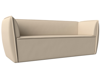 Прямой диван Бергамо 3-х местный, экокожа