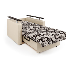 Кресло-кровать Шарм, экокожа/шенилл