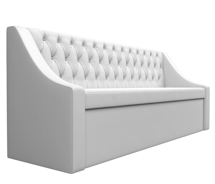 Диваны прямые кухонные, Диван прямой кухонный Мерлин, эко кожа