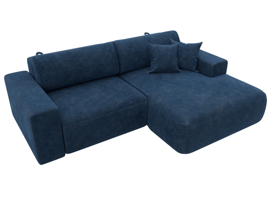 Диваны угловые в гостиную, Диван угловой Лига-036 НПБ Классик правый угол, велюр BRUT 