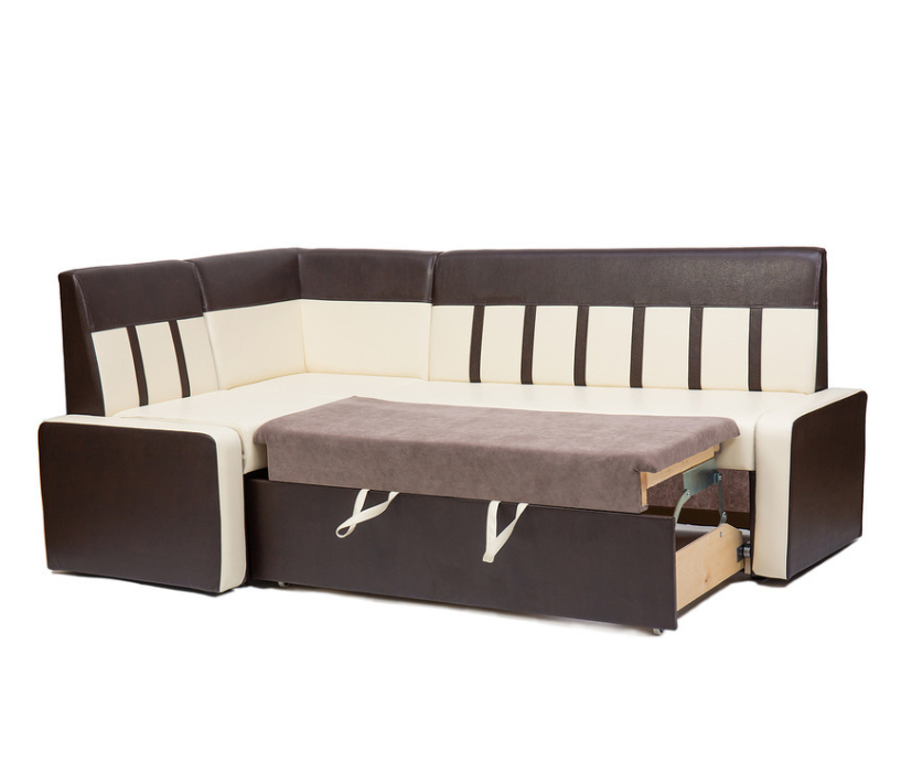 Диваны угловые кухонные, Кухонный диван со спальным местом Нота