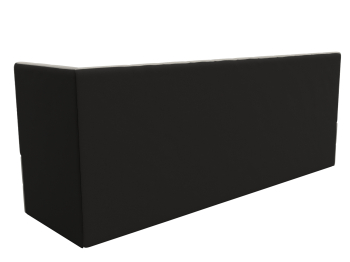 Диван кухонный Бриз с углом справа, рогожка Амур