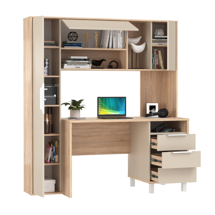 Прямые компьютерные столы, Рабочий стол Mobi Комфорт 12.95N