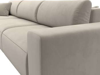 Диван угловой Лига-036 Классик Лонг левый угол, микровельвет