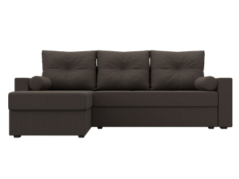 Диван угловой Верона Лайт левый угол, рогожка Амур